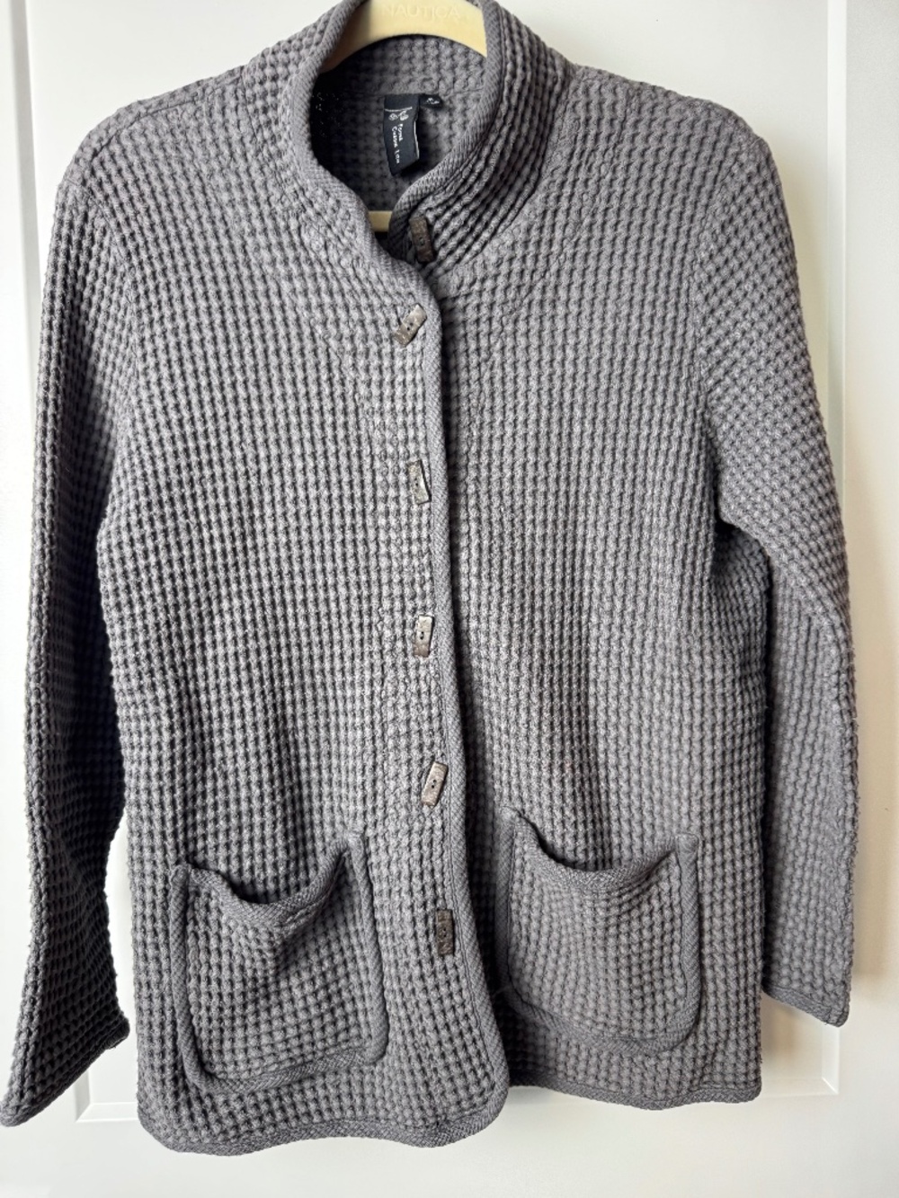 Focus Casual Life waffle knit jacket